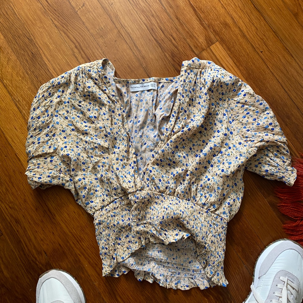 Floral shirt M